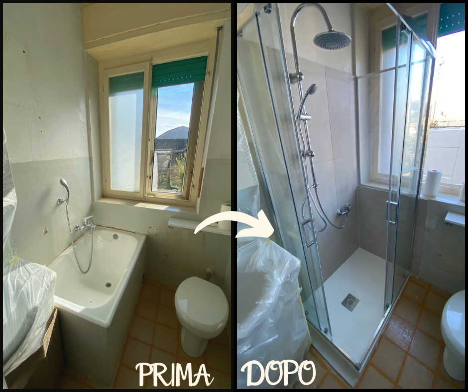 Sostituzione vasca in doccia in Sardegna